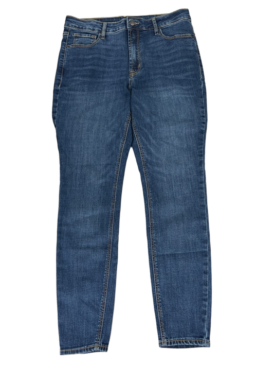 Old Navy Women's Dark Wash Rockstar Super Skinny High Rise Jeans - 12 Short