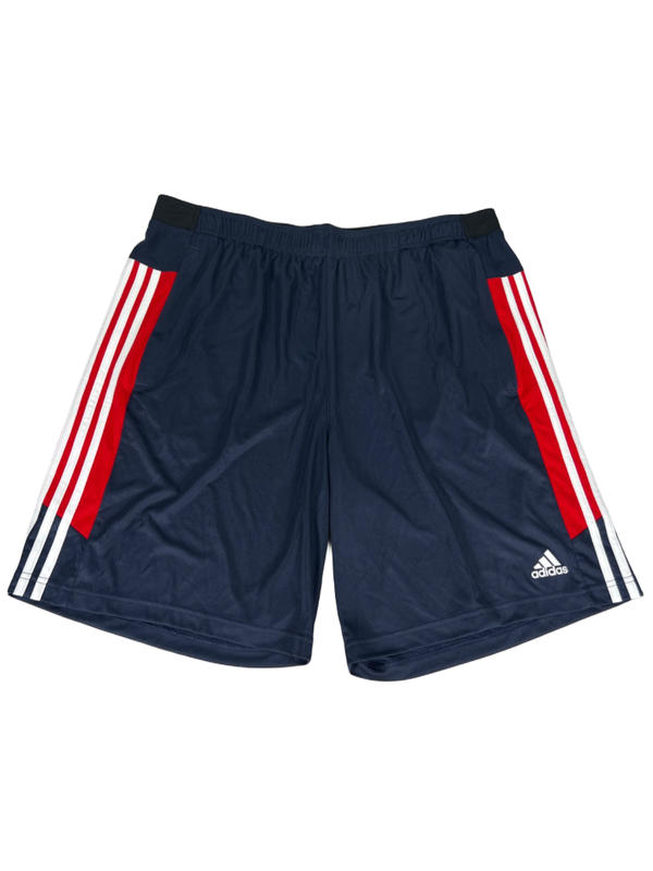 adidas Men's Blue/Red Aeroready Unlined Athletic Shorts - XL
