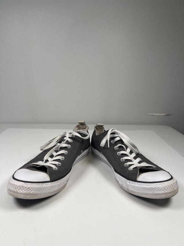 Converse Men's Gray Chuck Taylor All Star OX Low Top Lace Up Sneakers - 12 image 6
