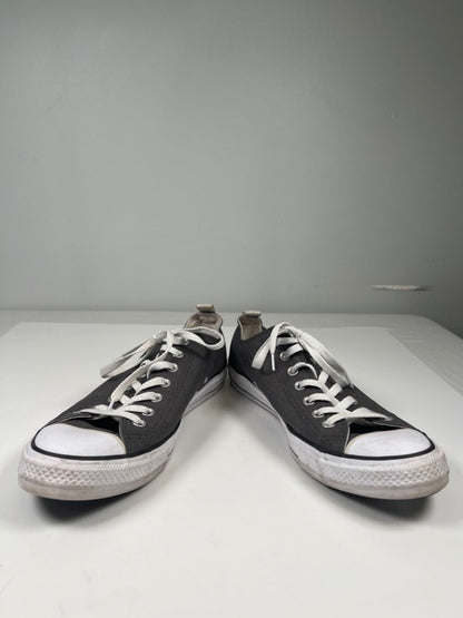Converse Men's Gray Chuck Taylor All Star OX Low Top Lace Up Sneakers - 12 image 6