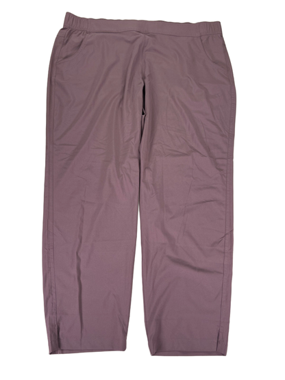 Eddie Bauer Women's Purple Lightweight Straight Leg Pants - XL