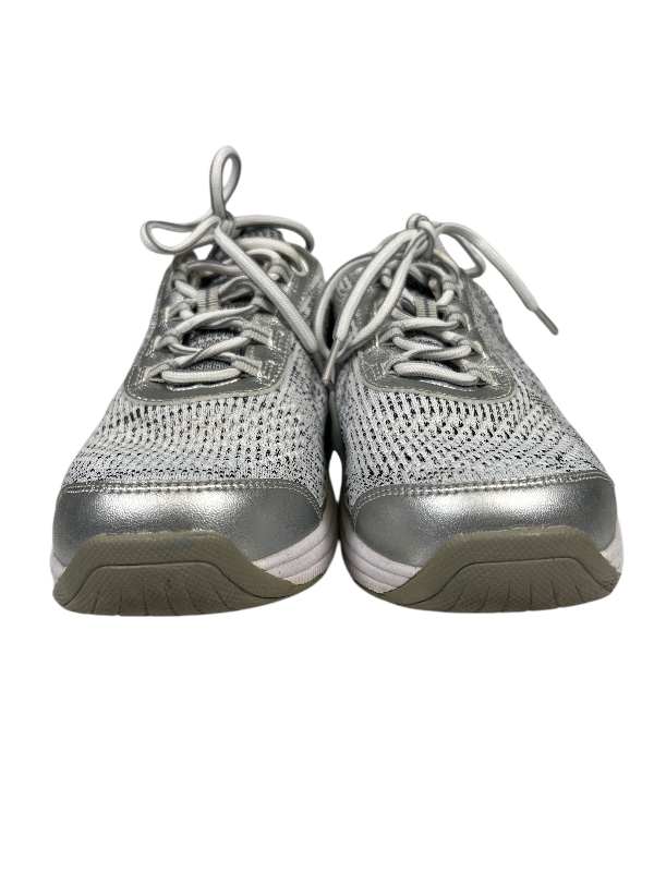 Orthofeet Women's Gray Bio Feet Lace Up Comfort Athletic Shoes - 7 image 2