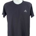 adidas Men's Black Short Sleeve Ultimate T-Shirt - L