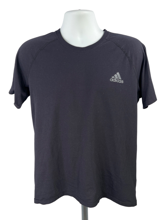 adidas Men's Black Short Sleeve Ultimate T-Shirt - L