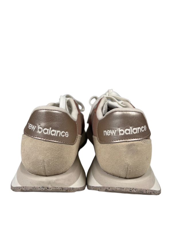 New Balance Women's Pink Copper 237 Lace Up Sneakers - 9.5 image 4