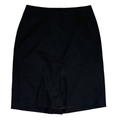 Ann Taylor Women's Black Basic Mini Pencil Skirt - 10