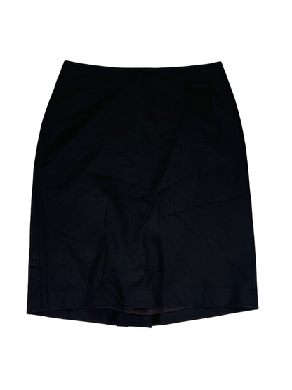 Ann Taylor Women's Black Basic Mini Pencil Skirt - 10