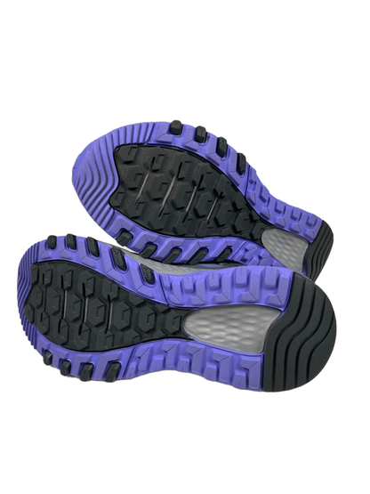 New Balance Women's Gray/Purple 410v8 Lace Up Running Trail Shoes - 7.5 image 8