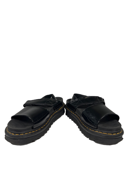 Dr. Martens Air Wair Women's Black Patent Leather Voss Platform Sandals - 8 image 6