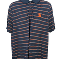 Cutter & Buck Men's Blue/Orange MLB Detroit Tigers Short Sleeve Polo Shirt - XL