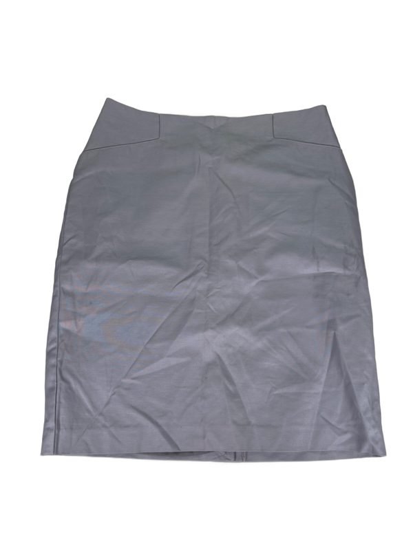 Van Heusen Women's Gray Stretch Midi Pencil Skirt - 12