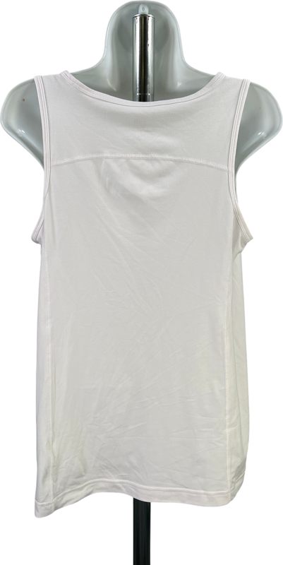 J.Jill Women’s White Sleeveless Fit Performance Tank Top - S image 2