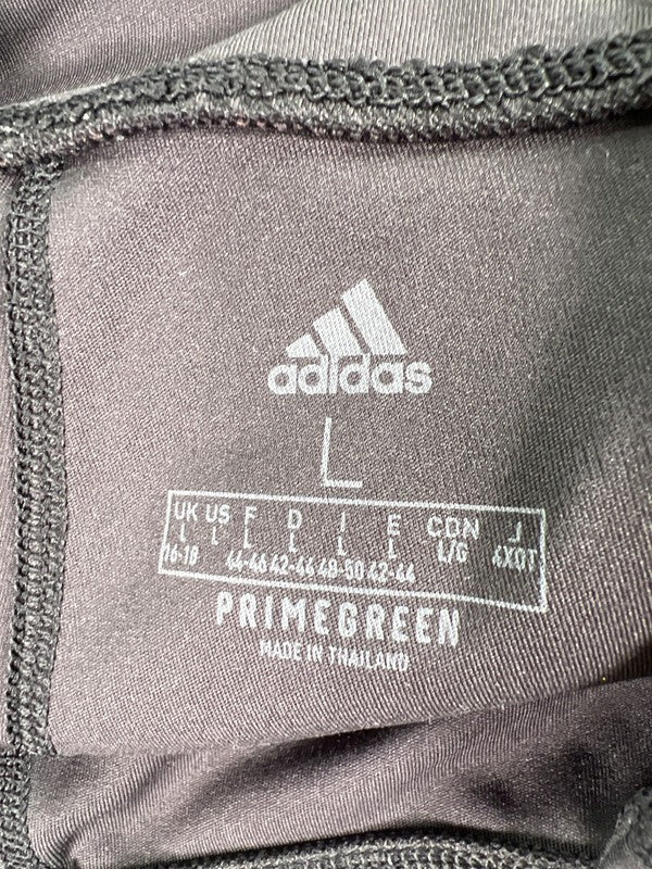 adidas Women's Black Side Pocket Athletic Leggings - L image 3