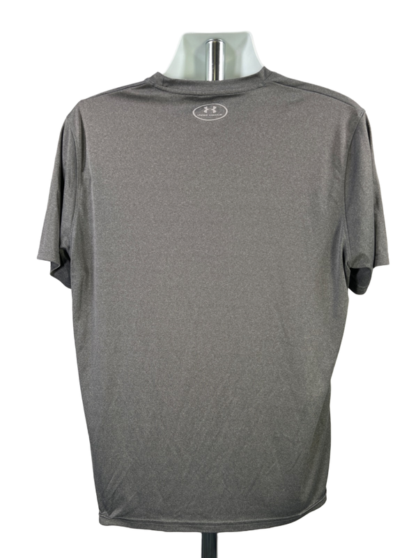 Under Armour Men's Gray Short Sleeve HeatGear Loose Fit Shirt - XL image 2