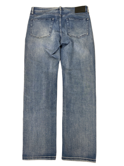 Liverpool Men's Light Wash Relaxed Straight Fit Denim Jeans - 32x32 image 2