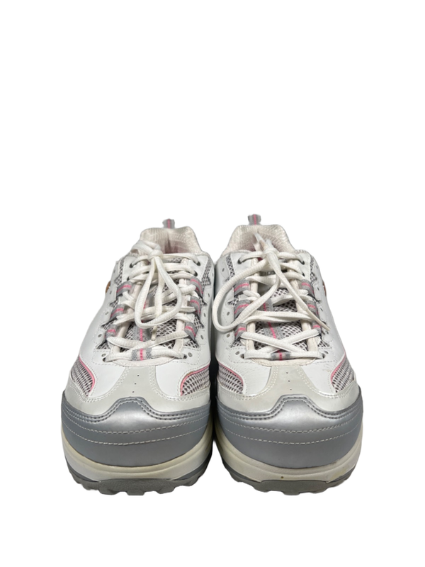 Skechers Women's White Shape-Ups Jump Start Rocker Bottom Walking Shoes - 8.5 image 2