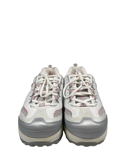 Skechers Women's White Shape-Ups Jump Start Rocker Bottom Walking Shoes - 8.5 image 2
