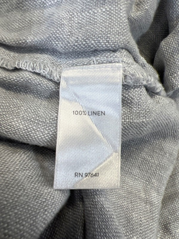 J Jill PureJill Women's Gray Linen Elements Pull On Ankle Pants - 3X Plus image 4