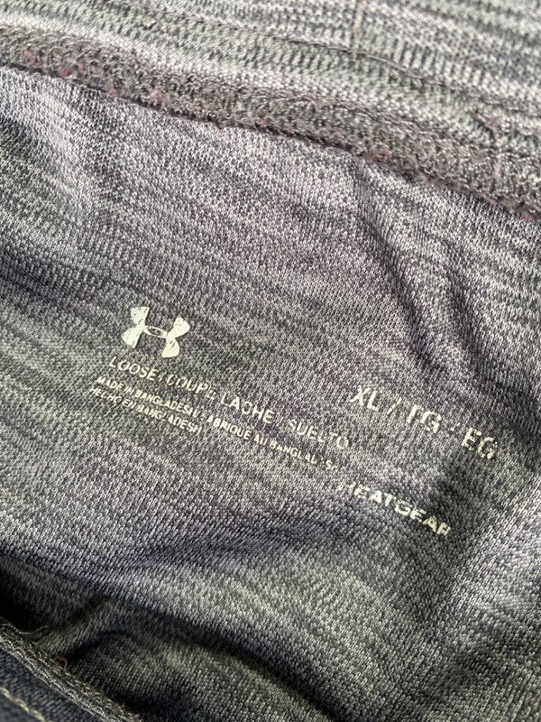 Under Armour Women's Gray Heather Lightweight Tech Athletic Capri Pants - XL image 3