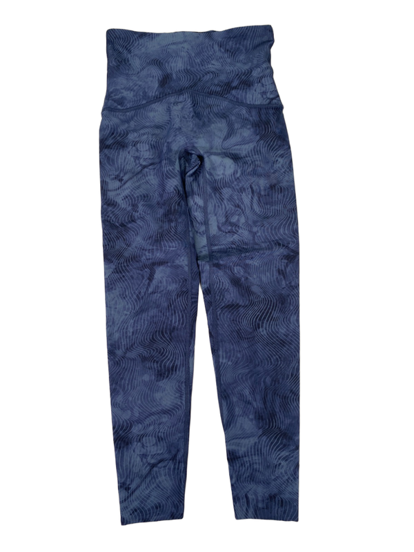 Spanx Women's Blue Booty Boost Cropped Athletic Leggings - S