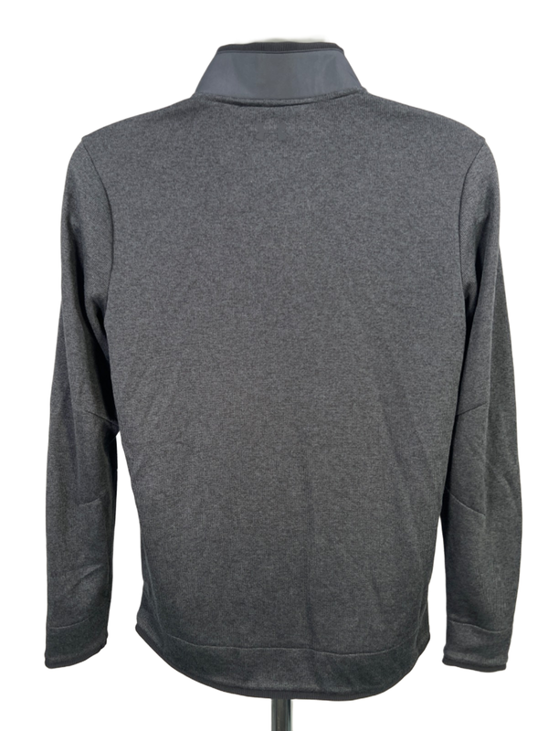 Under Armour Men's Dark Gray Coldgear Long Sleeve Quarter Snap Button Jacket - M image 2