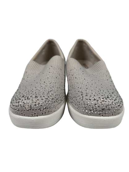 Skechers Women's Gray Martha Stewart Pier-Lite Reflection Wedge Sneakers - 7 image 2