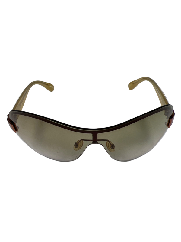 Marc by Marc Jacob Women's Brown Shield Aviator Sunglasses W/ Case image 6