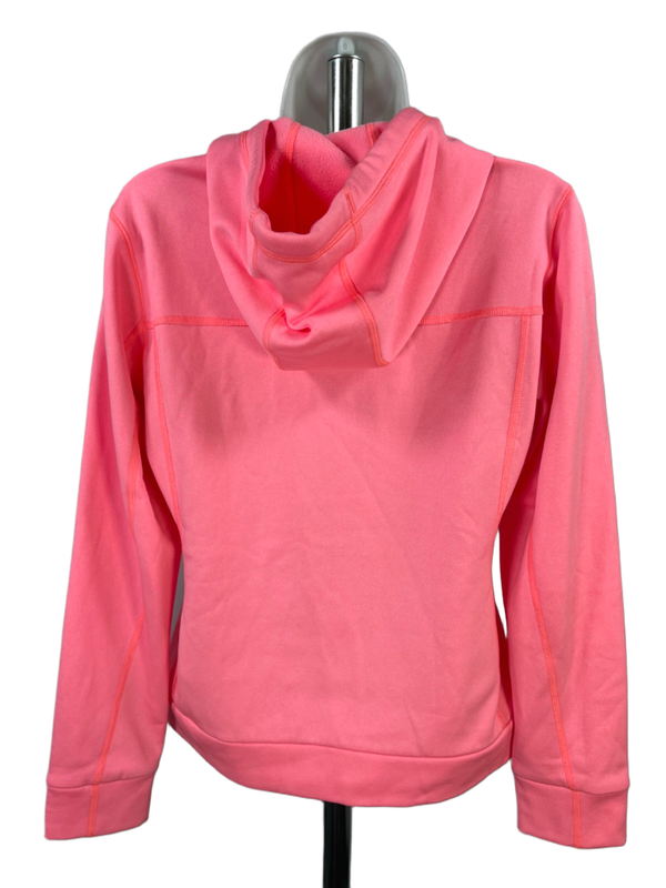 The North Face Women's Bright Pink Fleece Lined Full Zip Sweatshirt Jacket - S image 2