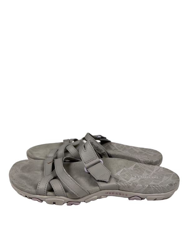 Merrell Women's Paloma Gray Strappy Open Toe Sandals - 8 image 5