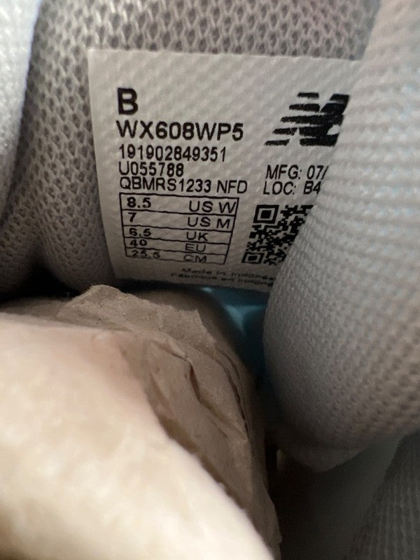 New Balance Women's Pink/White Leather 608v5 ABZORB Lace Up Sneakers - 8.5 image 9