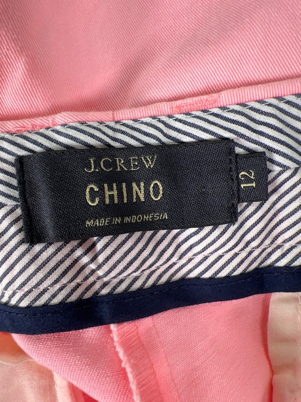 J.Crew Women's Pink Casual Cotton Chino Shorts - 12 image 3