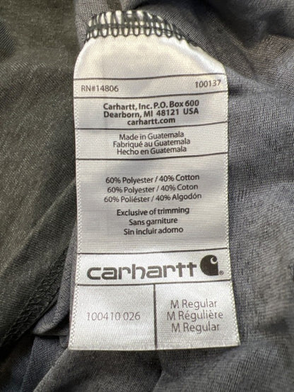 Carhartt Men's Green/Gray Relaxed Fit Force Short Sleeve Tee Shirt - M image 4