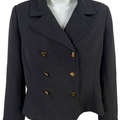 Cabi Women’s Black Button Up Blazer Jacket - 4