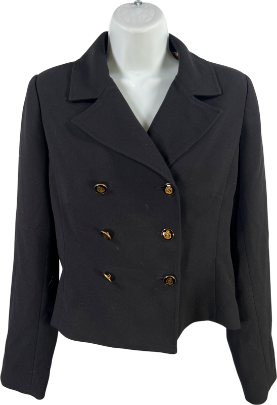 Cabi Women’s Black Button Up Blazer Jacket - 4