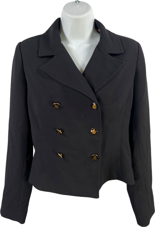 Cabi Women’s Black Button Up Blazer Jacket - 4