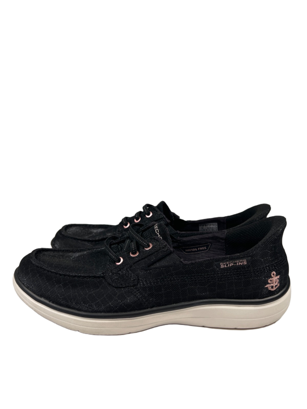 Skechers Women's Black On The Go Slip Ins Walking Shoes - 8 image 5