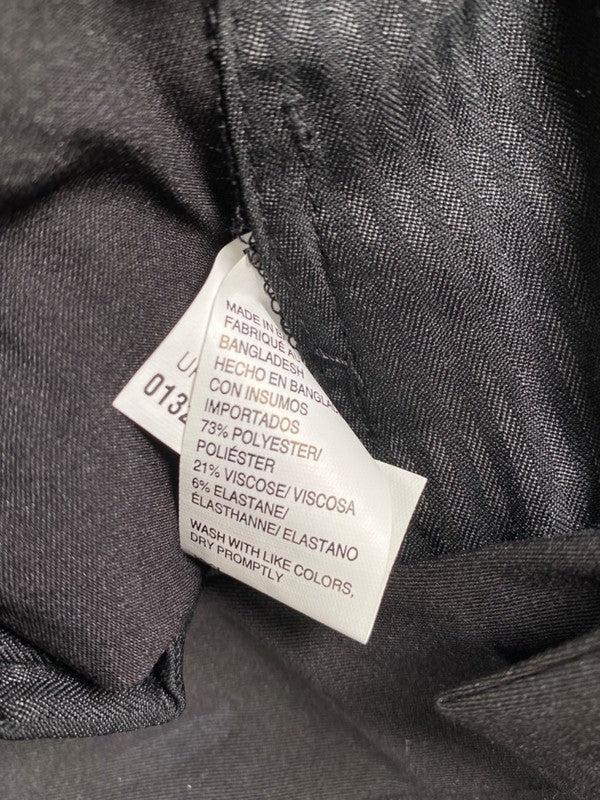 Van Heusen Men's Black Straight Fit Flex Performance Pants - 40 image 4