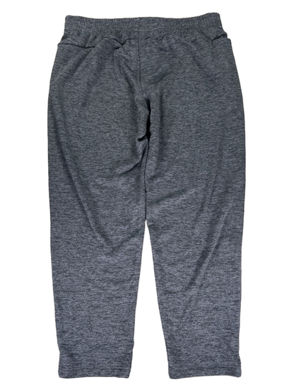 Under Armour Men's Gray Heather Armourfleece Twist Tapered Sweatpants - 2XL image 2
