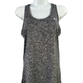 Under Armour Women's Gray Heathered HeatGear Sleeveless Athletic Tank Top - XS