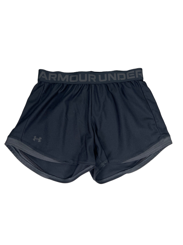 Under Armour Women's Black Loose Fit Play Up Athletic Shorts - S