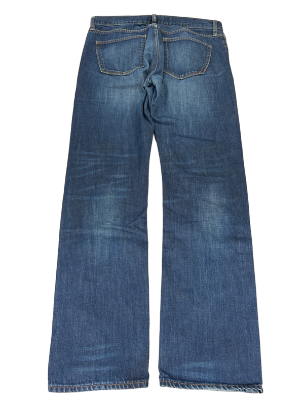 Banana Republic Men's Dark Wash Vintage Straight Denim Jeans - 33x34 image 2