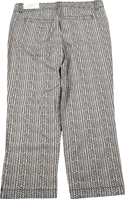 LOFT Women’s Beige & Brown Original Crop Pants - 6 image 2