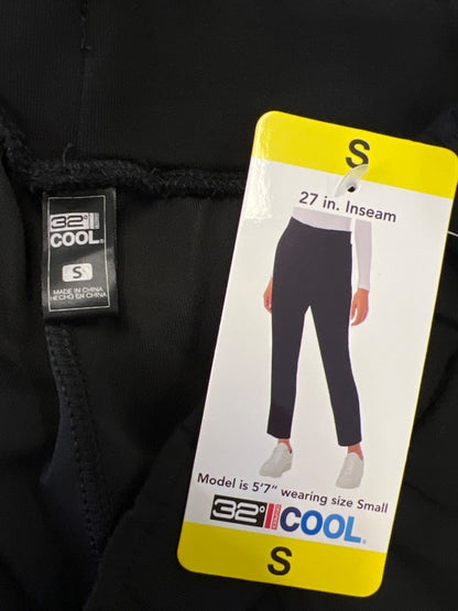 32 Degrees Cool Women's Black Pull On Knit Pants - S image 3