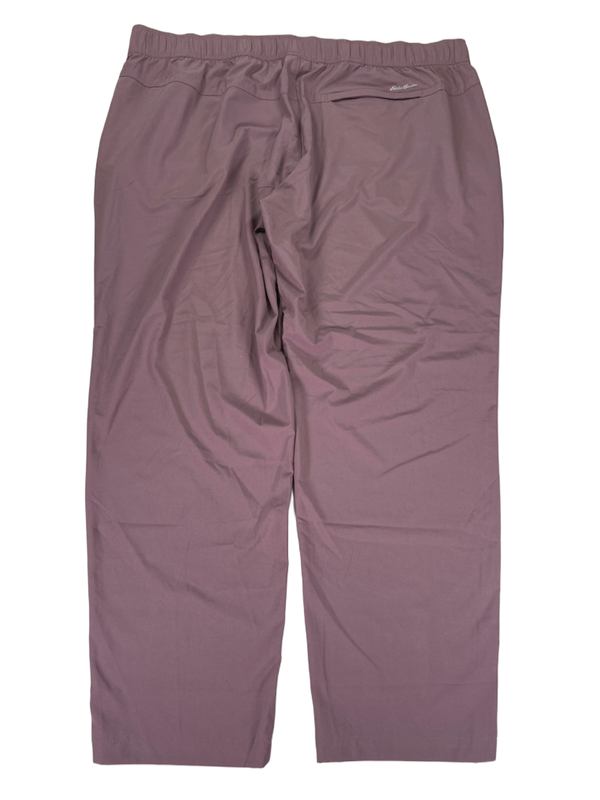 Eddie Bauer Women's Purple Lightweight Straight Leg Pants - XL image 2
