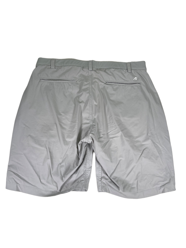 Redvanly Men's Gray Stretch Waist Pull On Performance Golf Shorts - L image 2