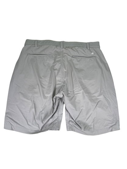 Redvanly Men's Gray Stretch Waist Pull On Performance Golf Shorts - L image 2