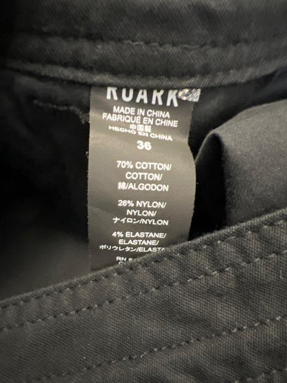 Roark Men's Black Layover 2.0 Relaxed Fit Lace Up Utility Pants - 36 image 4