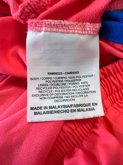 Nike Women's Bright Multicolor Dri-Fit Vented Lined Pull On Athletic Shorts - M image 4
