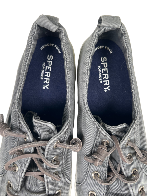 Sperry Women's Gray Crest Vibe Slip On Boat Shoes - 8 image 3