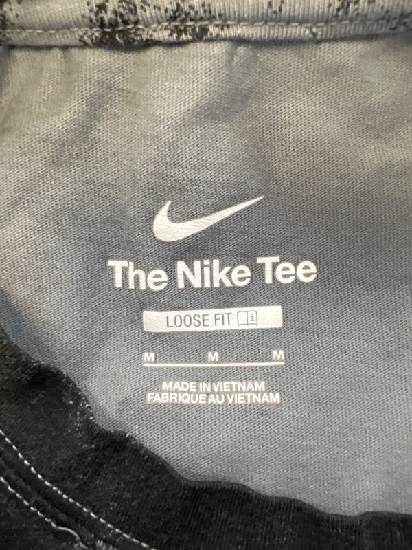 Nike Men's Black/Gray Loose Fit Basketball Graphic Short Sleeve Tee Shirt - M image 3